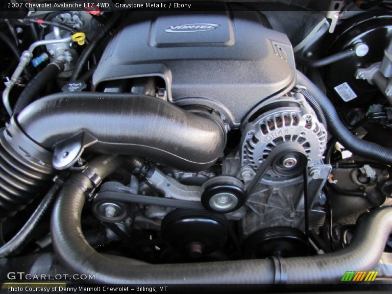 Graystone Metallic / Ebony 2007 Chevrolet Avalanche LTZ 4WD