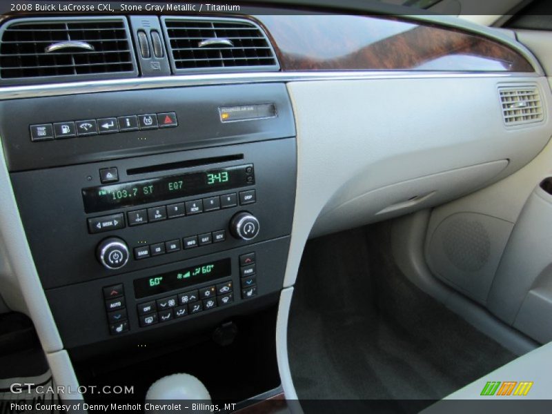 Stone Gray Metallic / Titanium 2008 Buick LaCrosse CXL