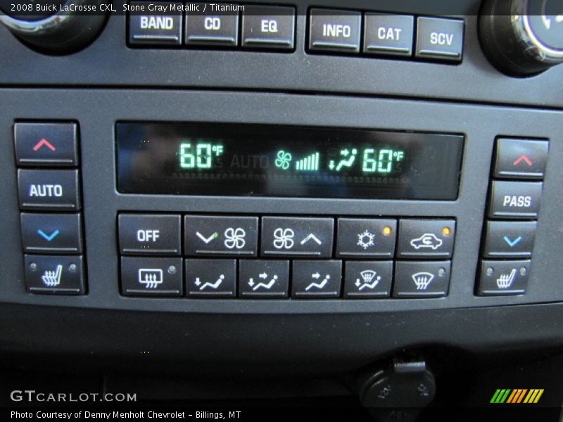 Controls of 2008 LaCrosse CXL