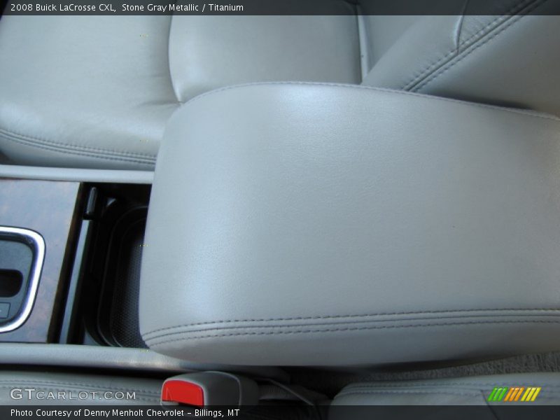 Stone Gray Metallic / Titanium 2008 Buick LaCrosse CXL