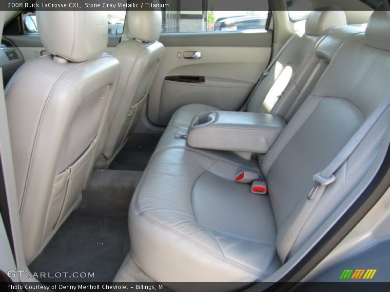 Stone Gray Metallic / Titanium 2008 Buick LaCrosse CXL