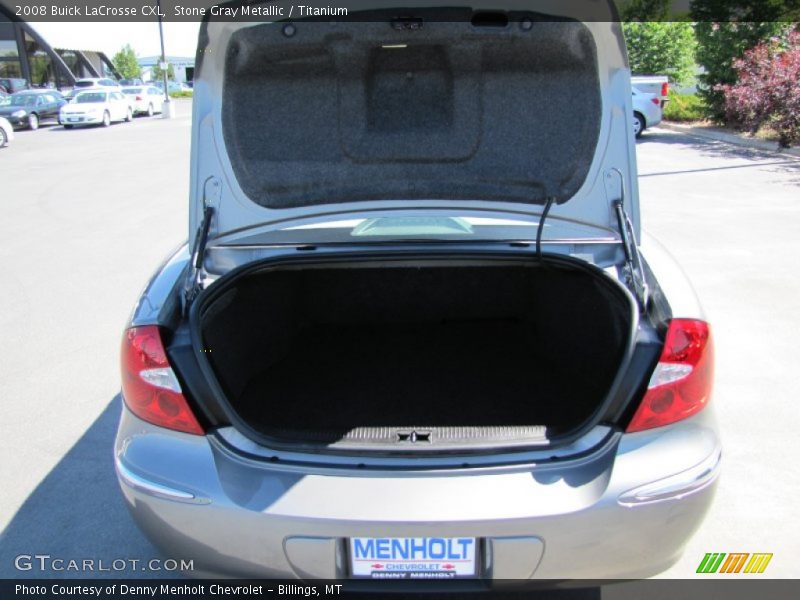 Stone Gray Metallic / Titanium 2008 Buick LaCrosse CXL