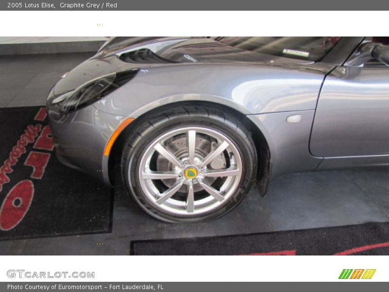 Graphite Grey / Red 2005 Lotus Elise