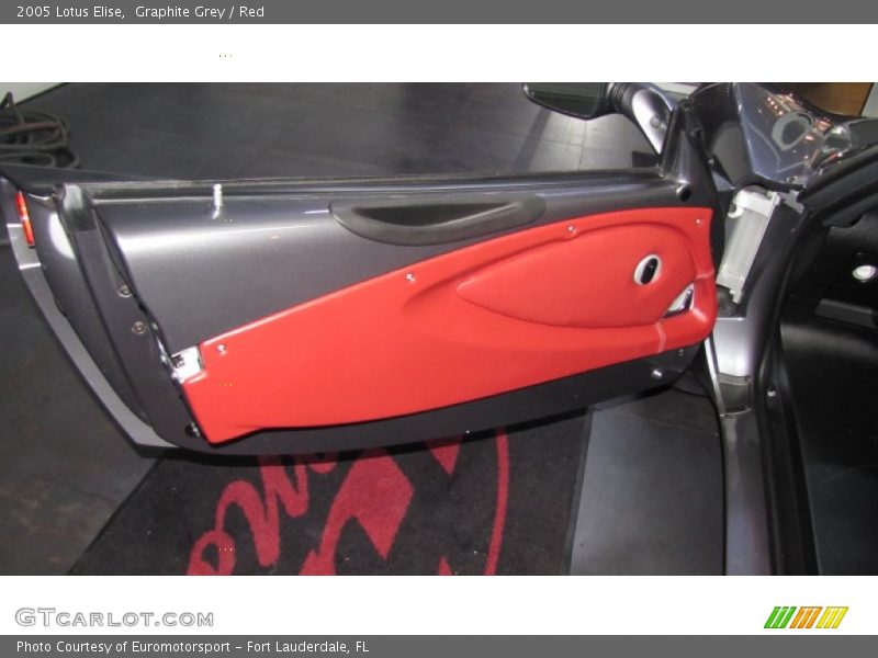 Graphite Grey / Red 2005 Lotus Elise