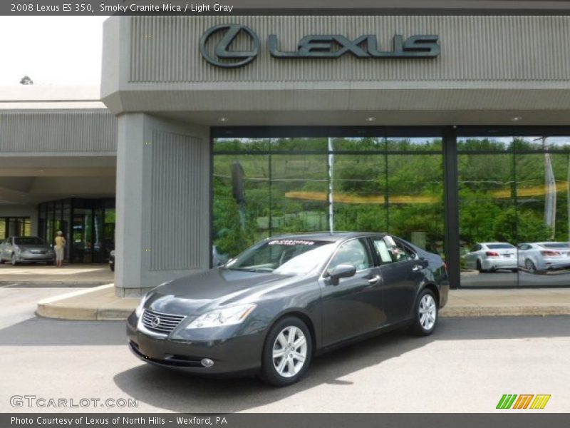 Smoky Granite Mica / Light Gray 2008 Lexus ES 350