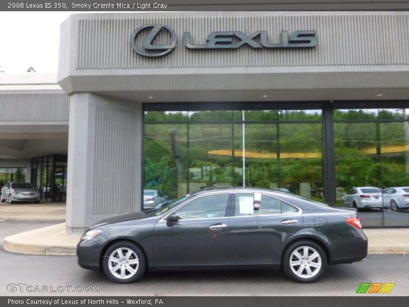 Smoky Granite Mica / Light Gray 2008 Lexus ES 350
