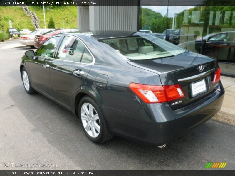 Smoky Granite Mica / Light Gray 2008 Lexus ES 350