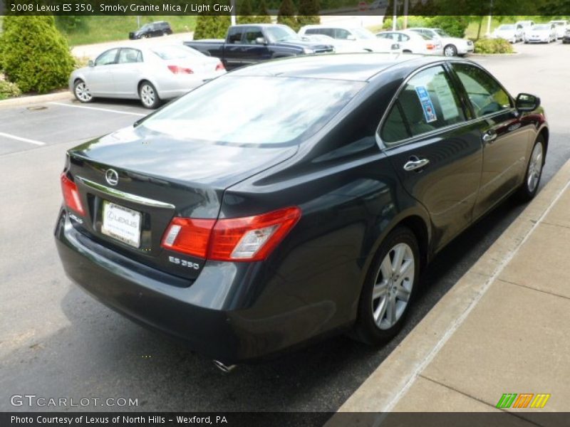 Smoky Granite Mica / Light Gray 2008 Lexus ES 350