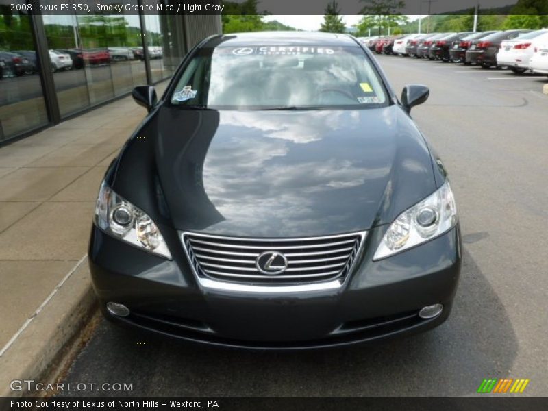 Smoky Granite Mica / Light Gray 2008 Lexus ES 350