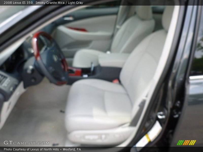 Smoky Granite Mica / Light Gray 2008 Lexus ES 350