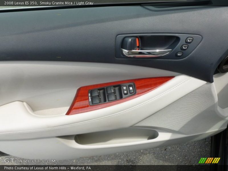 Smoky Granite Mica / Light Gray 2008 Lexus ES 350