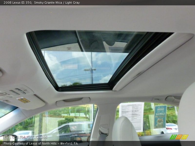 Smoky Granite Mica / Light Gray 2008 Lexus ES 350