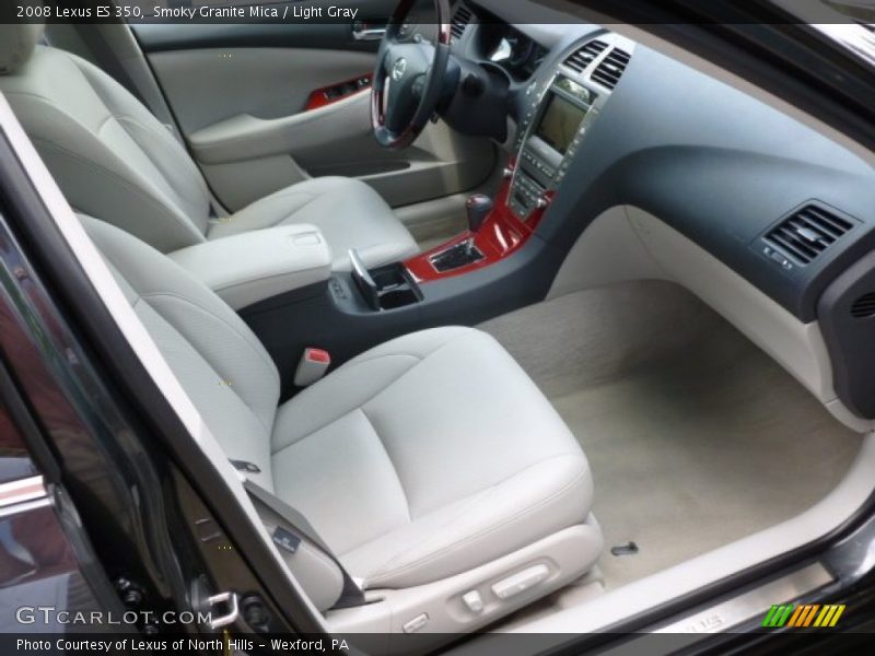 Smoky Granite Mica / Light Gray 2008 Lexus ES 350