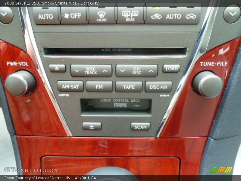 Smoky Granite Mica / Light Gray 2008 Lexus ES 350
