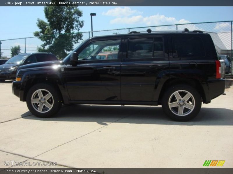 Black Clearcoat / Pastel Slate Gray 2007 Jeep Patriot Limited 4x4
