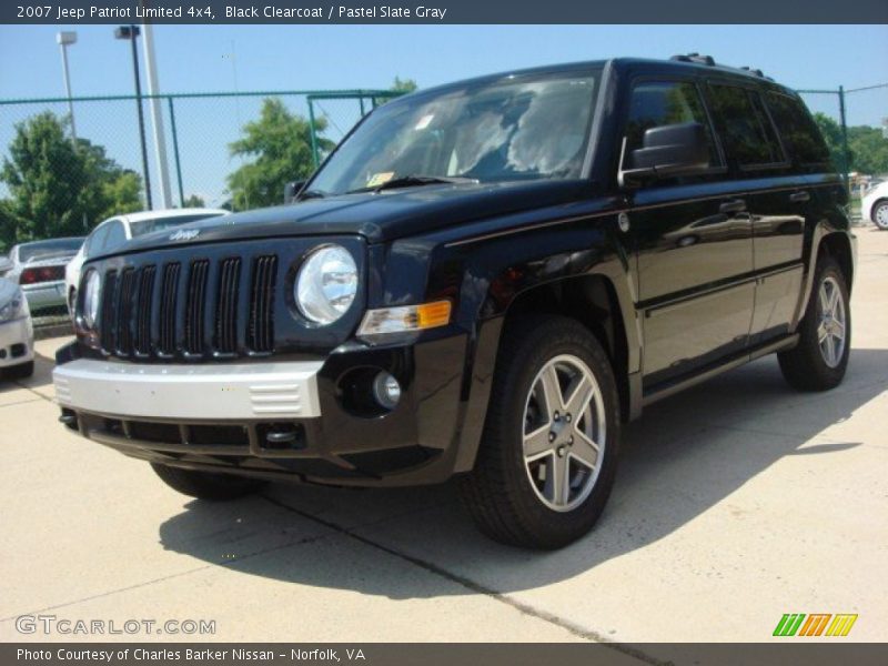 Black Clearcoat / Pastel Slate Gray 2007 Jeep Patriot Limited 4x4