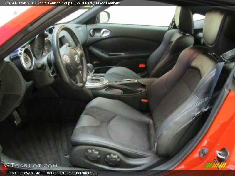  2009 370Z Sport Touring Coupe Black Leather Interior