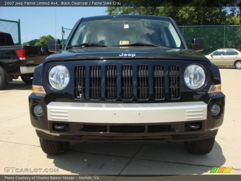 Black Clearcoat / Pastel Slate Gray 2007 Jeep Patriot Limited 4x4