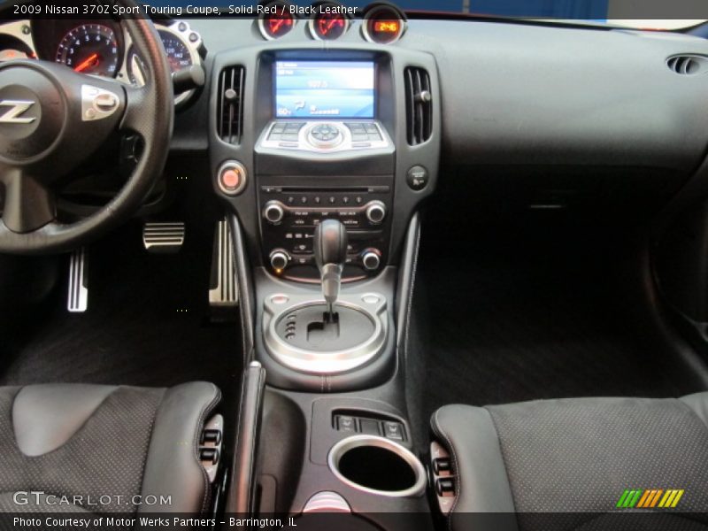 Solid Red / Black Leather 2009 Nissan 370Z Sport Touring Coupe