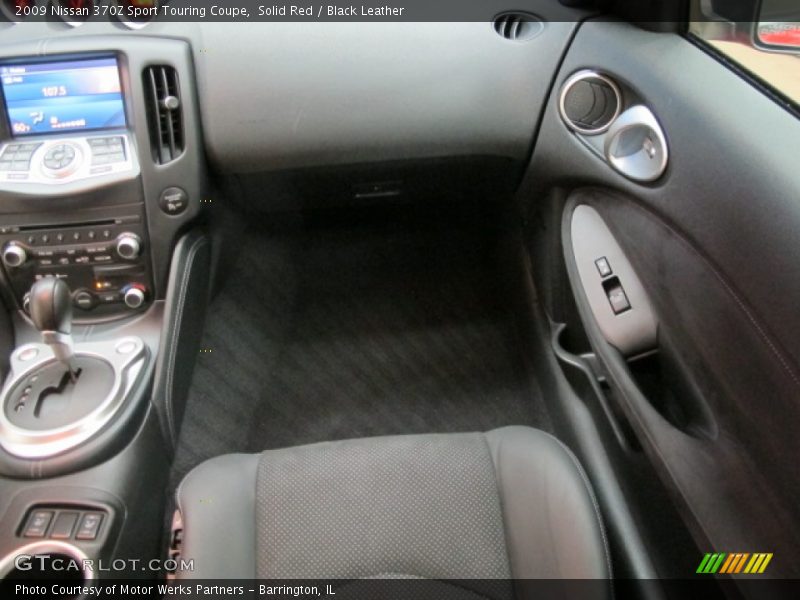 Solid Red / Black Leather 2009 Nissan 370Z Sport Touring Coupe