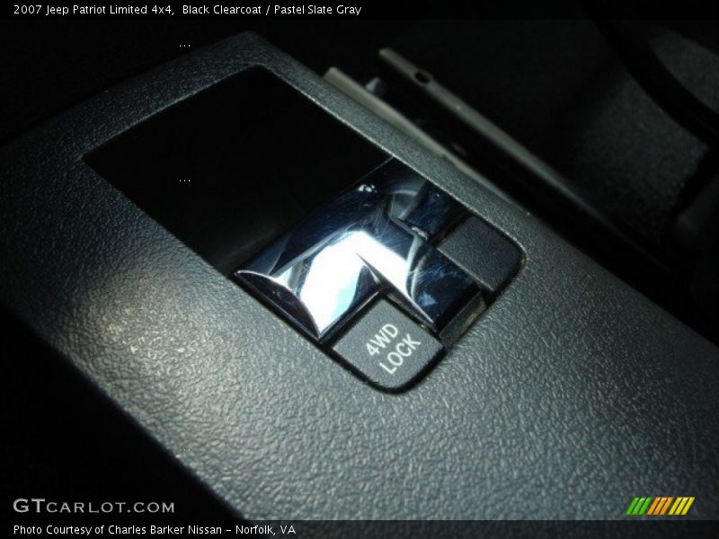 Black Clearcoat / Pastel Slate Gray 2007 Jeep Patriot Limited 4x4