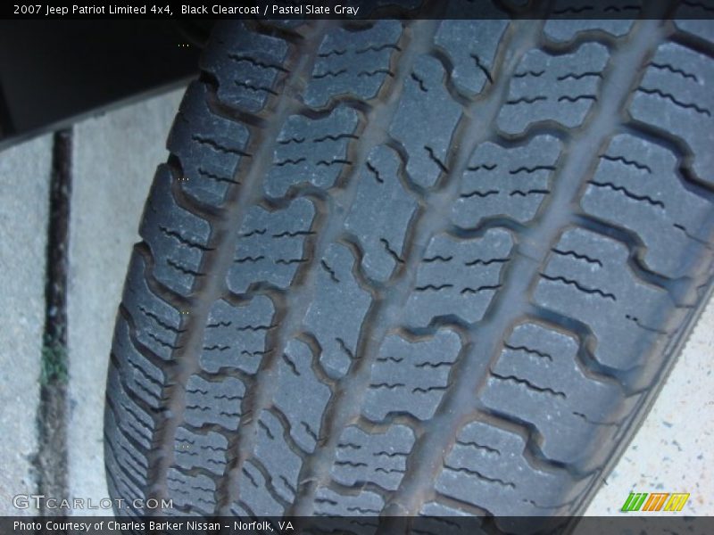 Black Clearcoat / Pastel Slate Gray 2007 Jeep Patriot Limited 4x4
