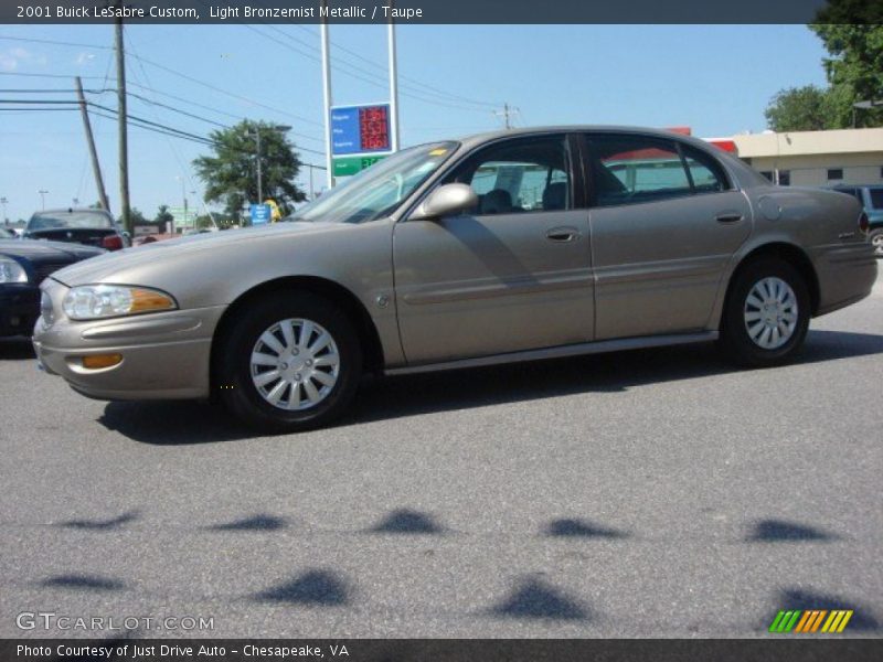 Light Bronzemist Metallic / Taupe 2001 Buick LeSabre Custom