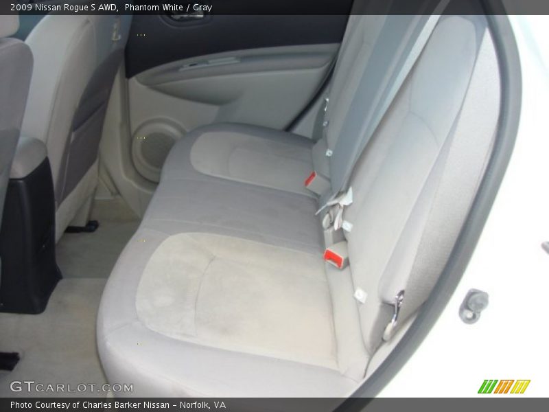 Phantom White / Gray 2009 Nissan Rogue S AWD
