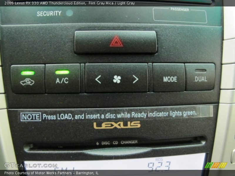 Flint Gray Mica / Light Gray 2005 Lexus RX 330 AWD Thundercloud Edition