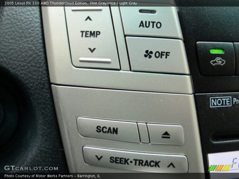 Flint Gray Mica / Light Gray 2005 Lexus RX 330 AWD Thundercloud Edition