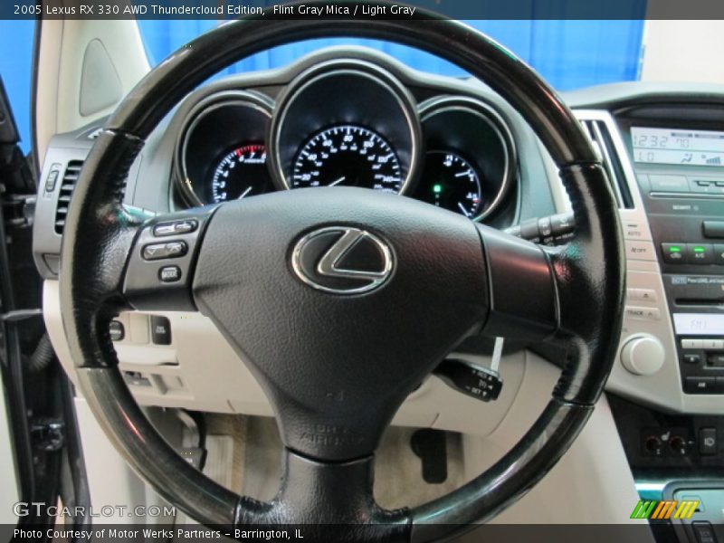 Flint Gray Mica / Light Gray 2005 Lexus RX 330 AWD Thundercloud Edition