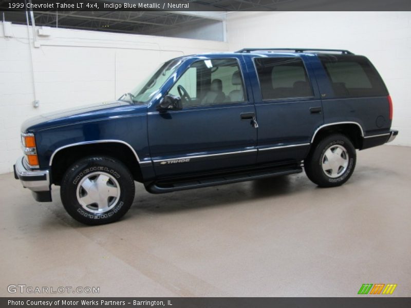 Indigo Blue Metallic / Neutral 1999 Chevrolet Tahoe LT 4x4