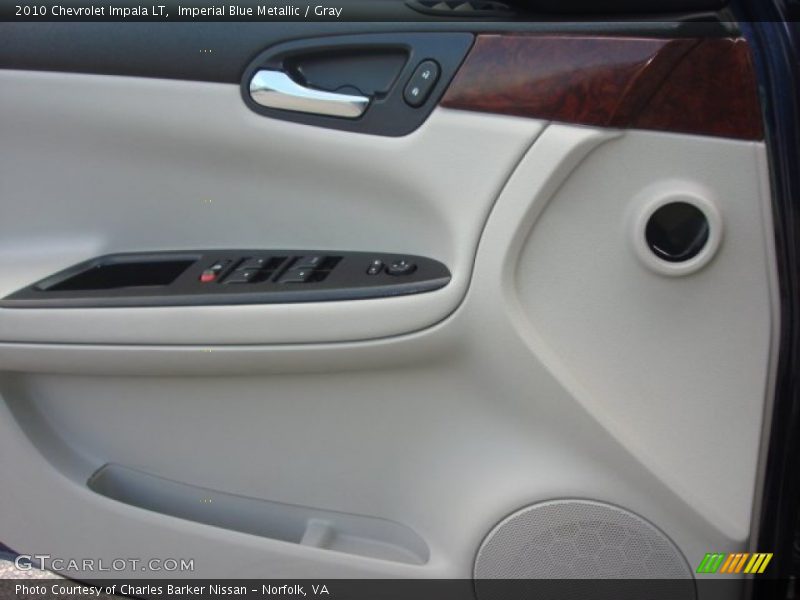 Imperial Blue Metallic / Gray 2010 Chevrolet Impala LT