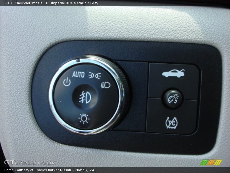 Imperial Blue Metallic / Gray 2010 Chevrolet Impala LT