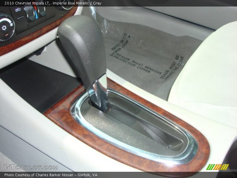 Imperial Blue Metallic / Gray 2010 Chevrolet Impala LT