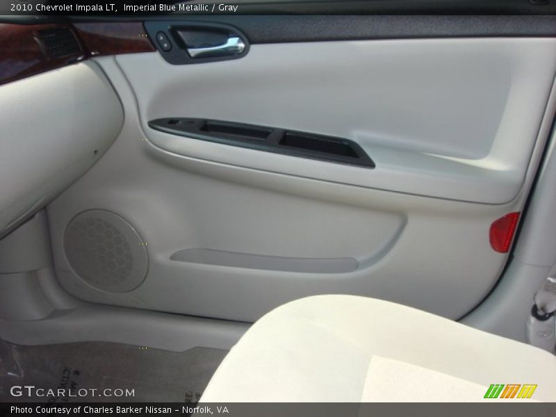 Imperial Blue Metallic / Gray 2010 Chevrolet Impala LT