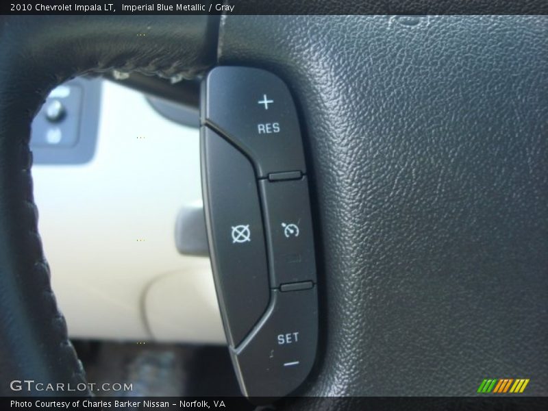 Imperial Blue Metallic / Gray 2010 Chevrolet Impala LT