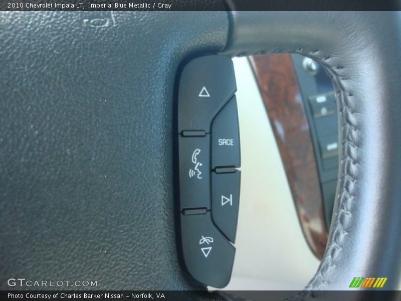 Imperial Blue Metallic / Gray 2010 Chevrolet Impala LT