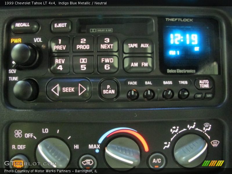 Indigo Blue Metallic / Neutral 1999 Chevrolet Tahoe LT 4x4