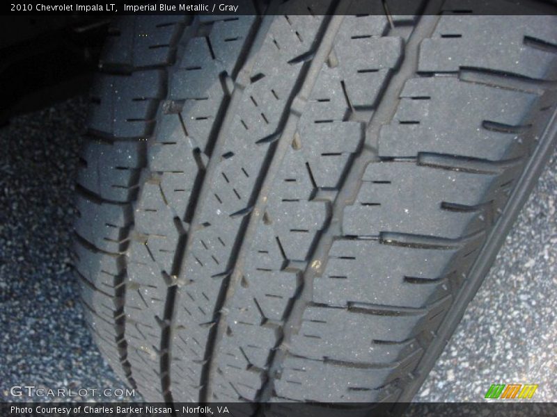 Imperial Blue Metallic / Gray 2010 Chevrolet Impala LT