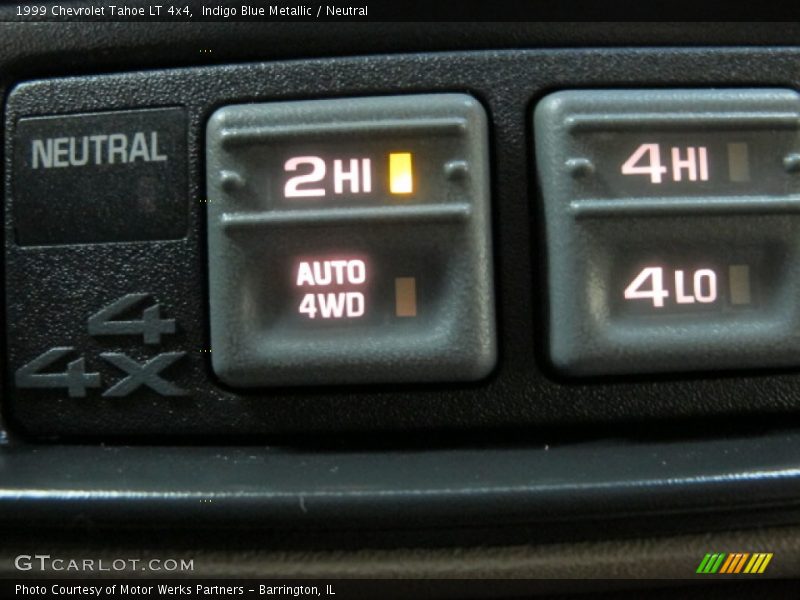 Indigo Blue Metallic / Neutral 1999 Chevrolet Tahoe LT 4x4