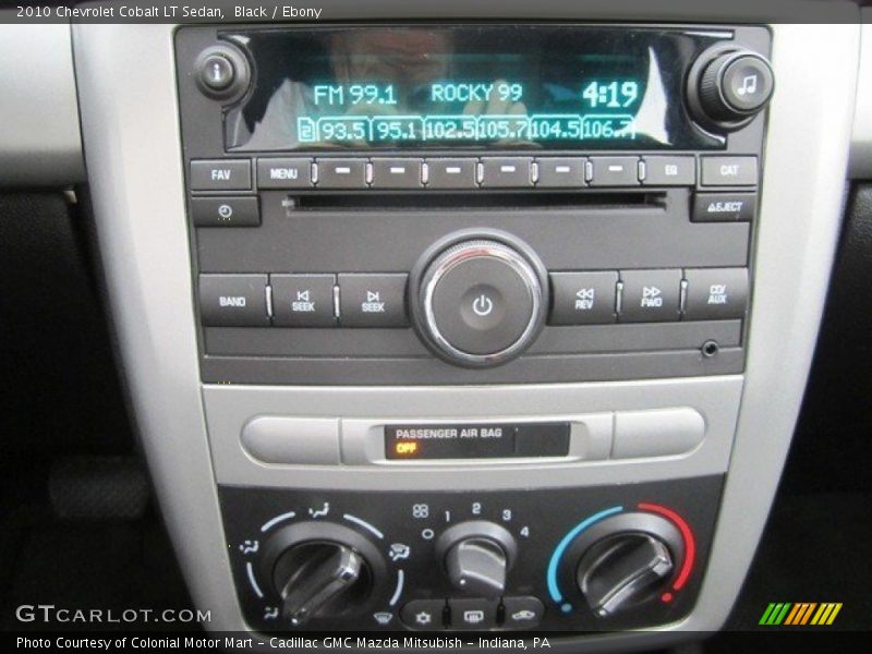 Black / Ebony 2010 Chevrolet Cobalt LT Sedan
