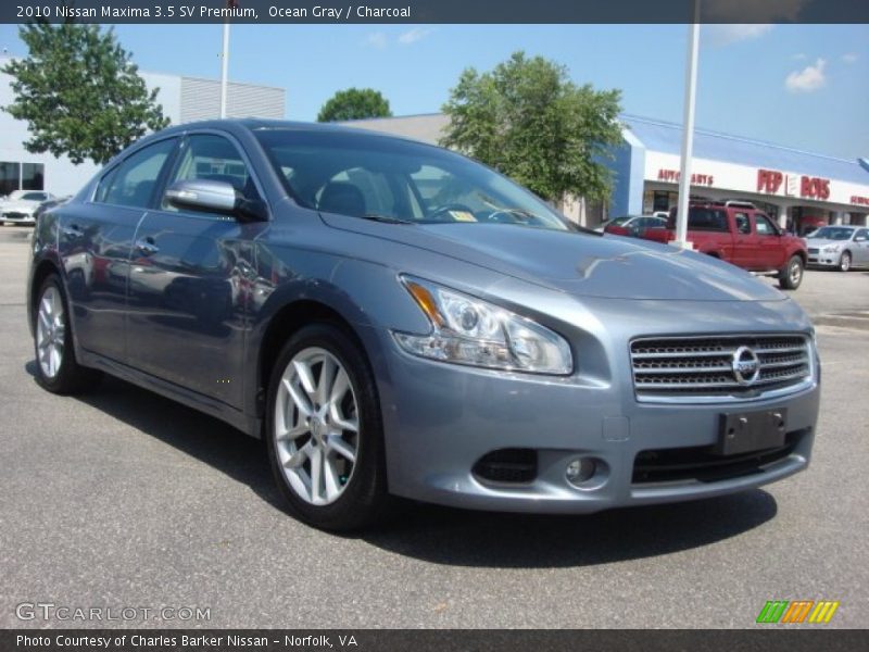 Ocean Gray / Charcoal 2010 Nissan Maxima 3.5 SV Premium
