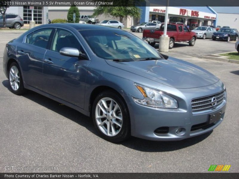 Ocean Gray / Charcoal 2010 Nissan Maxima 3.5 SV Premium