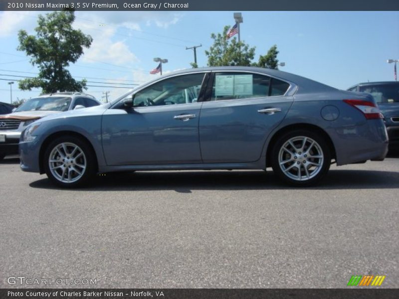 Ocean Gray / Charcoal 2010 Nissan Maxima 3.5 SV Premium