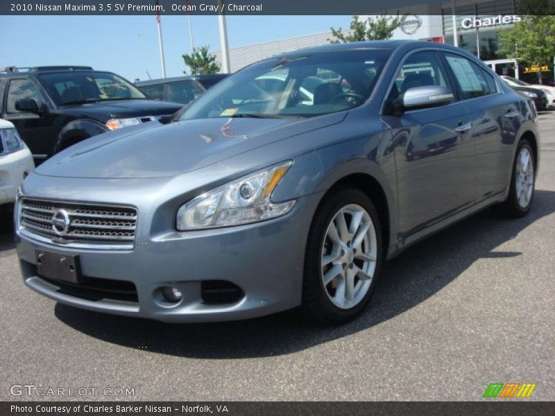 Ocean Gray / Charcoal 2010 Nissan Maxima 3.5 SV Premium
