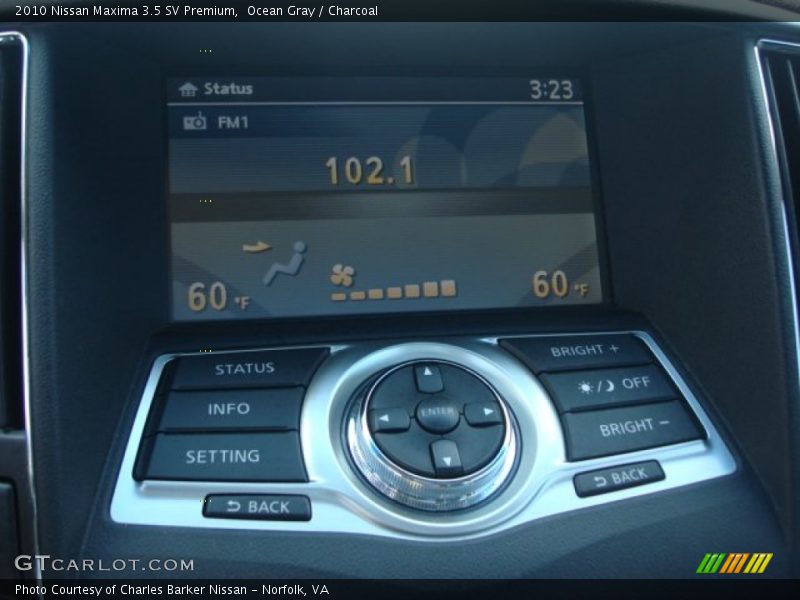 Ocean Gray / Charcoal 2010 Nissan Maxima 3.5 SV Premium