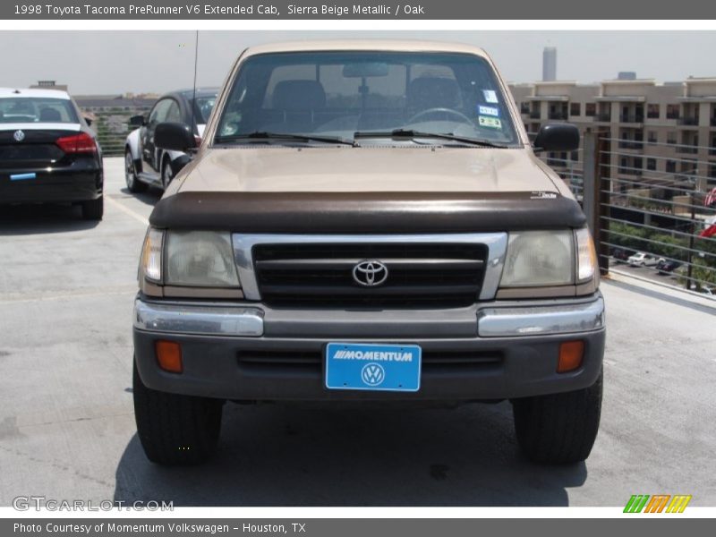 Sierra Beige Metallic / Oak 1998 Toyota Tacoma PreRunner V6 Extended Cab