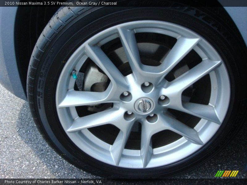 Ocean Gray / Charcoal 2010 Nissan Maxima 3.5 SV Premium