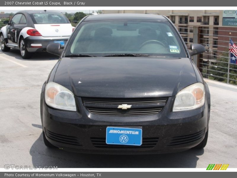 Black / Gray 2007 Chevrolet Cobalt LS Coupe